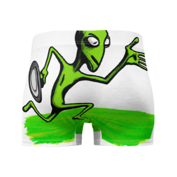 Alien Disc Golfer Boxer Briefs