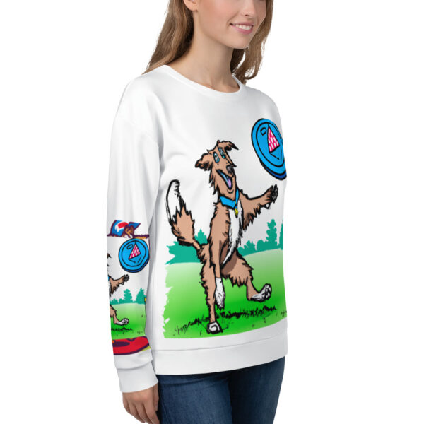 4th of July Dog Unisex Sweatshirt - Image 3